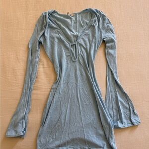 ❌SOLD❌ House of CB Light Blue Long Sleeve Dress
